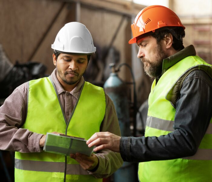 Maintenance and operations teams working together on the plant floor