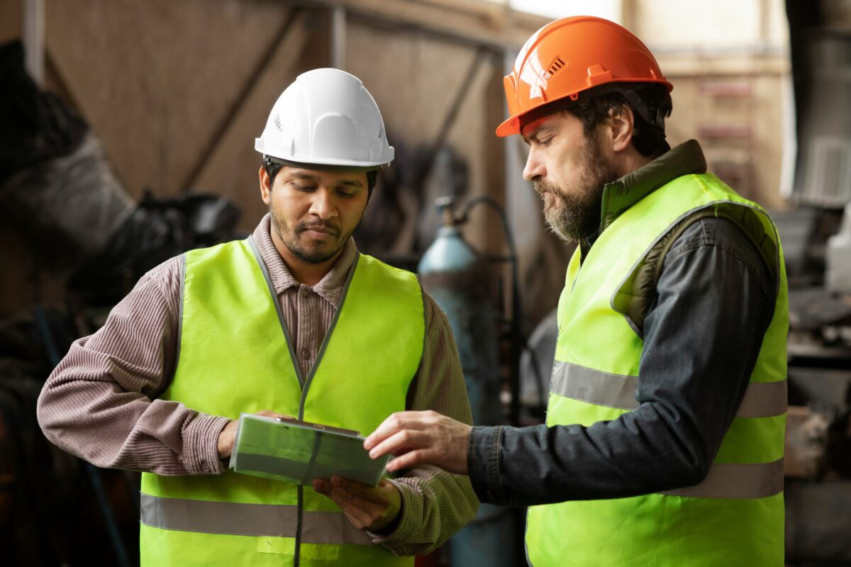 Maintenance and operations teams working together on the plant floor